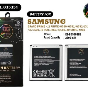 Baterai OG SUPER (EB-BG530BBE) Samsung GRAND PRIME / J2 PRIME/ G530/ G531/ G532/ J5/J500 - Gambar 1