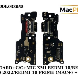 UI BOARD+C/C+MIC XMI REDMI 10/REDMI 10 2022/REDMI 10 PRIME (MAC+) +IC - Gambar 1