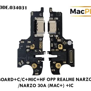 UI BOARD+C/C+MIC+HF OPP REALME NARZO 10/NARZO 30A (MAC+) +IC - Gambar 1