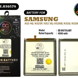 Baterai OG SUPER (EB-BG781ABY) Samsung A52 4G/ A525F/ A52 5G/ A526B/ A52S/ A528B - Gambar 1