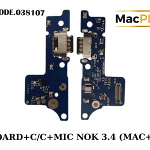UI BOARD+C/C+MIC NOK 3.4 (MAC+) +IC - Gambar 1
