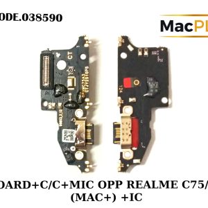 UI BOARD+C/C+MIC OPP REALME C75/C75X (MAC+) +IC - Gambar 1
