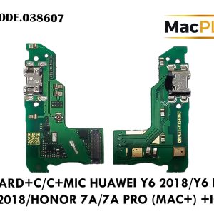 UI BOARD+C/C+MIC HUAWEI Y6 2018/Y6 PRIME 2018/HONOR 7A/7A PRO (MAC+) +IC - Gambar 1