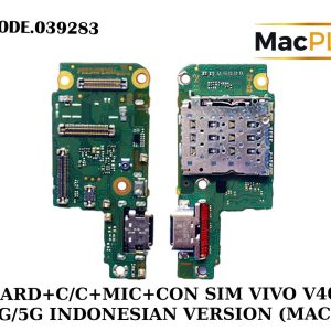 UI BOARD+C/C+MIC+CON SIM VIVO V40 LITE 4G/5G INDONESIAN VERSION (MAC+) +IC - Gambar 1