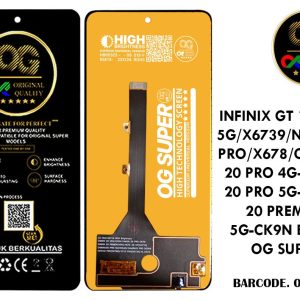 LCD INFINIX GT 10 PRO / NOTE 30 PRO / NOTE 30 VIP / TECNO CAMON 20 PRO / 20 PRO 5G / 20 PREMIER