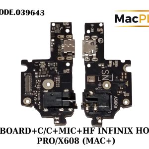 UI BOARD+C/C+MIC+HF INFINIX HOT 6 PRO/X608 (MAC+) - Gambar 1