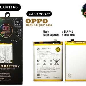 Baterai OG SUPER (BLP-A41) Oppo RENO 11F - Gambar 1