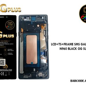 LCD TOUCHSCREEN SAMSUNG GALAXY NOTE 9 / N960 / N960F