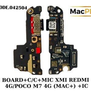 UI BOARD+C/C+MIC XMI REDMI 15 4G/POCO M7 4G (MAC+) +IC - Gambar 1